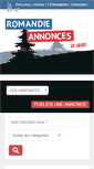 Mobile Screenshot of annonces-romandie.ch